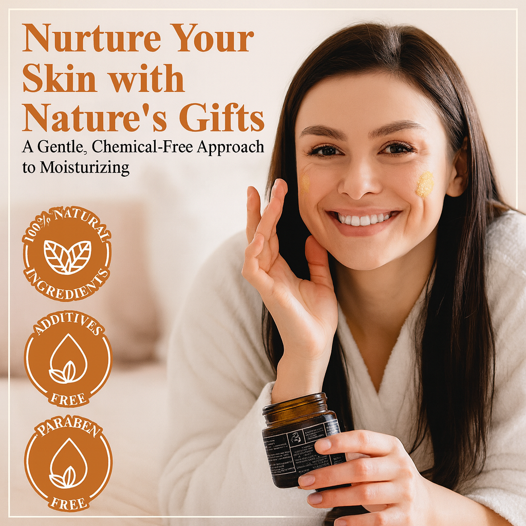 Organic Beef Tallow Balm With Raw Honey Moisturizing Cream